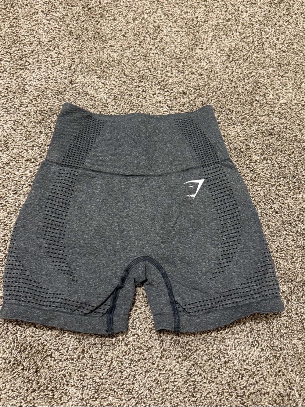 Gymshark Women's Gray Seamless 2.0 shorts